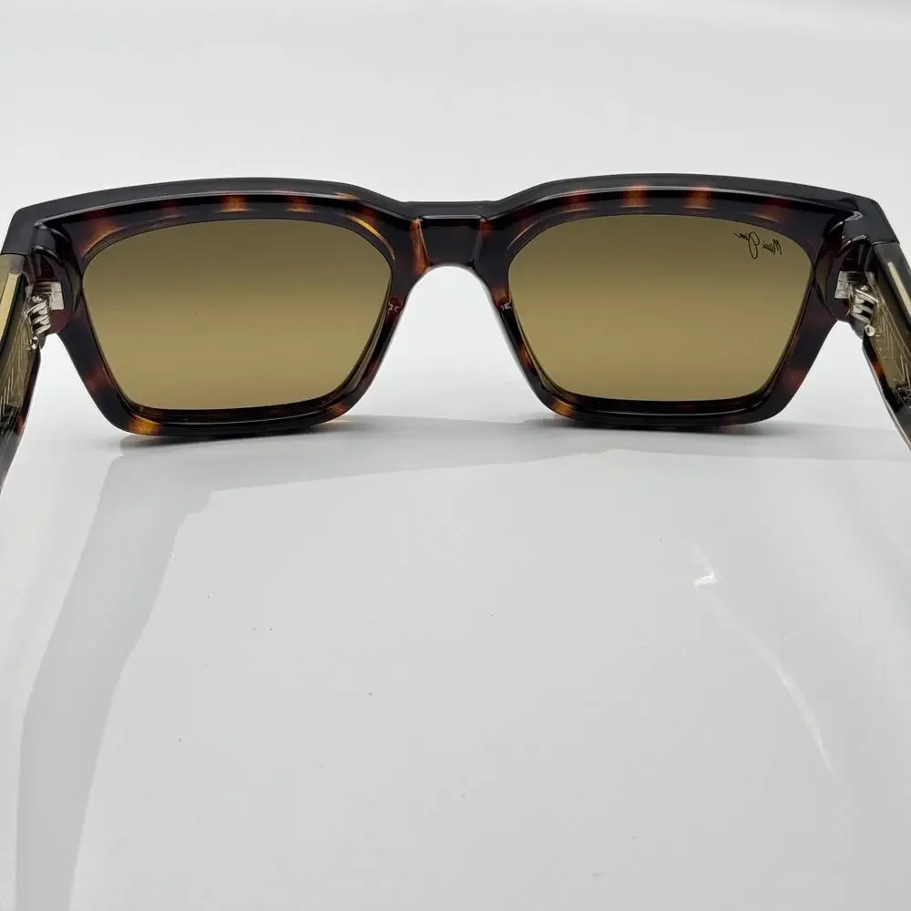 Maui Jim Sunglasses Kenui STG-SG MJ642-10 Dark Havana Frame Polarized 53mm